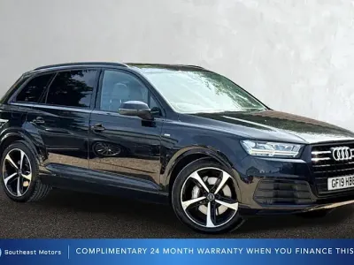 Used Audi Q7 Black Edition 286 HP (210 kW) 2019 Black SUV