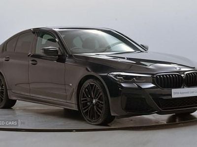 Used BMW 530 M Sport 282 HP (207 kW) 2021 Black Sedan