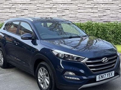 Used Hyundai Tucson SE 116 HP (85 kW) 2017 Blue SUV