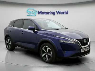 Used Nissan Qashqai N-Connecta 158 HP (116 kW) 2022 Blue SUV