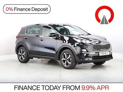 Used Kia Sportage 130 HP (95 kW) 2019 Black SUV