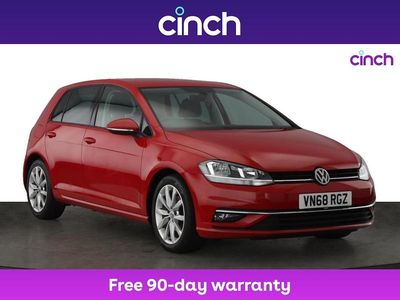Red Used 2018 VW Golf VII GT Hatchback | £13,999 (Fair price)