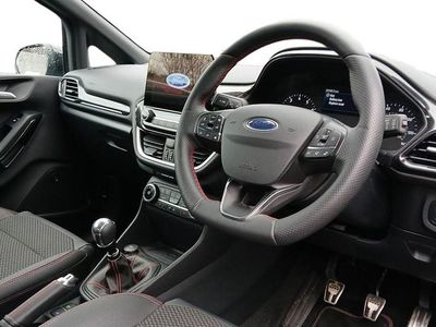 Usado Ford Fiesta ST-Line X 155 HP (114 kW) 2021 Preto Citadino