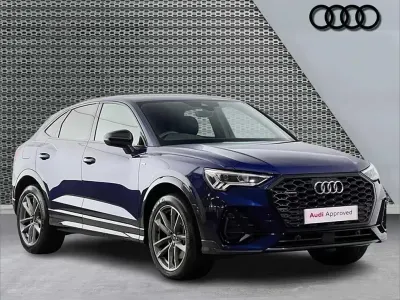 Used Audi Q3 Black Edition 241 HP (177 kW) 2023 Blue SUV