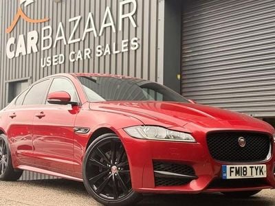 Used Jaguar XF R-Sport 240 HP (176 kW) 2018 Red Sedan