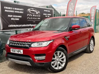 Used Land Rover Range Rover Sport HSE 2017 Red SUV