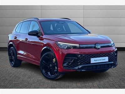 Red New 2025 VW Tiguan R-line SUV | £38,550