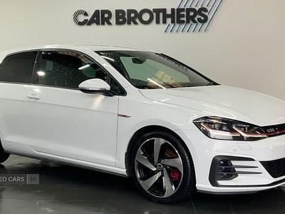 White Used 2017 VW Golf VII GTI Hatchback | £15,695 (Fair price)