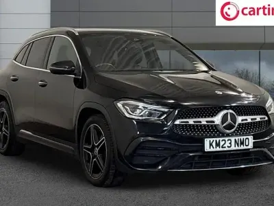 Used Mercedes GLA200 AMG Line Premium 163 HP (119 kW) 2023 Black SUV