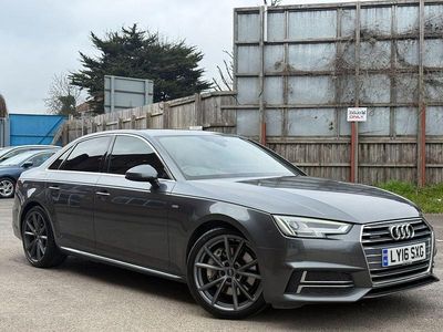 Used Audi A4 S-Line 252 HP (185 kW) 2016 Grey Sedan