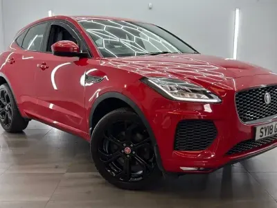Used Jaguar E-Pace First Edition 180 HP (132 kW) 2018 Red SUV