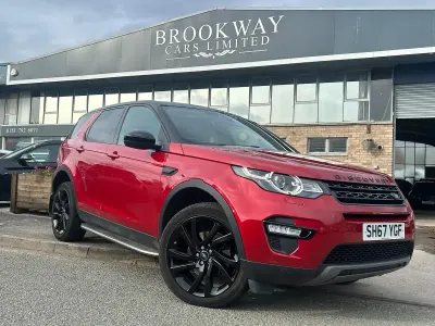 Used Land Rover Discovery Sport HSE 180 HP (132 kW) 2017 Red SUV