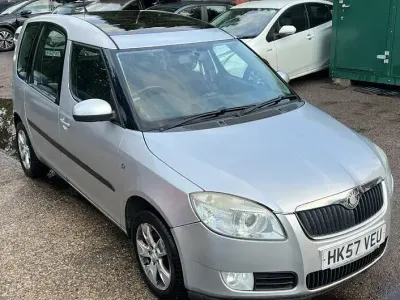 Used Skoda Roomster 105 HP (77 kW) 2008 Silver MPV