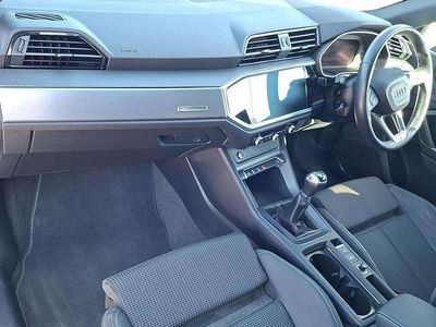 Begagnad Audi Q3 S-Line 150 HK (110 kW) 2021 Blå SUV