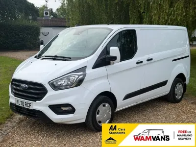 Used Ford Transit Custom Trend 105 HP (77 kW) 2020 White Van