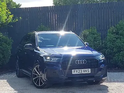 Used Audi Q7 Black Edition 286 HP (210 kW) 2023 Blue SUV