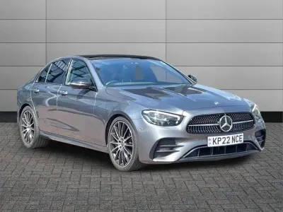 Used Mercedes E200 AMG line 200 HP (147 kW) 2022 Grey Sedan
