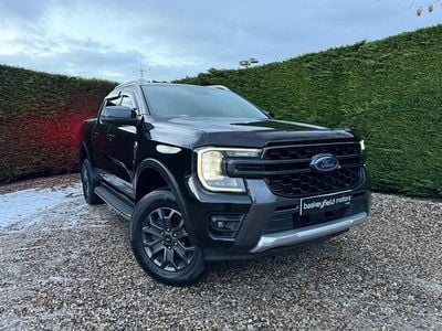 Black Used 2023 Ford Ranger Wildtrack Pickup | £29,950 (Fair price)