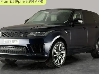 Used Land Rover Range Rover Sport Autobiography Dynamic 404 HP (297 kW) 2019 Blue SUV