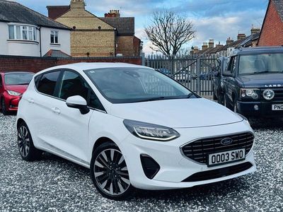 Used Ford Fiesta Titanium 2022 White Hatchback