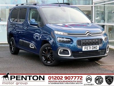Blue Used 2021 Citroën Berlingo Flair MPV | £20,990 (A bit pricey)