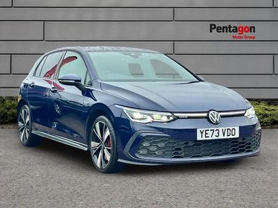 Used VW Golf VIII GTE 241 HP (177 kW) 2023 Blue Hatchback