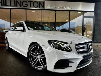 Used Mercedes E220 AMG Line Premium 2017 White Estate