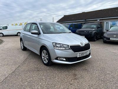 Used Skoda Fabia SE 95 HP (69 kW) 2019 Silver Hatchback