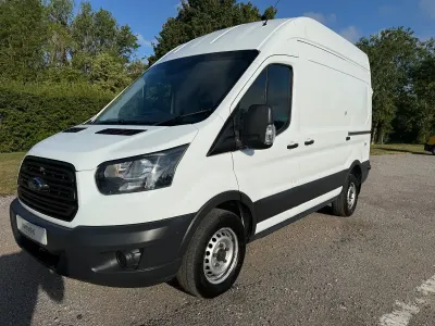 Used Ford Transit 130 HP (95 kW) 2019 White Van