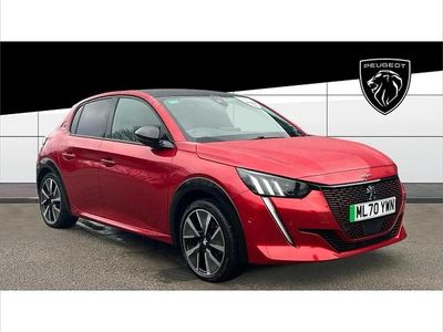 Red Used 2020 Peugeot e-208 GTi Hatchback | £12,113 (Fair price)