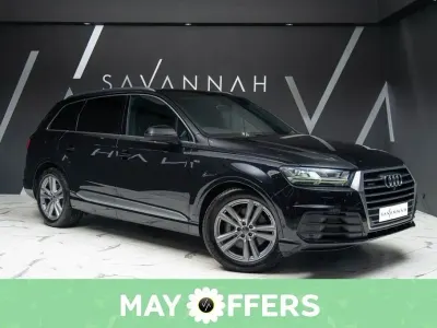 Begagnad Audi Q7 S-Line 231 HK (169 kW) 2019 Svart SUV