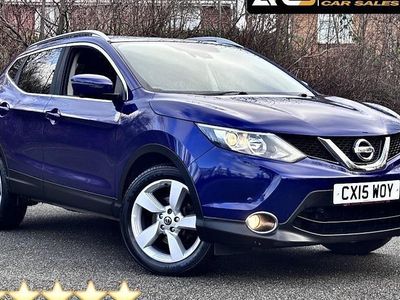 Blue Used 2015 Nissan Qashqai N-TEC SUV | £5,999 (Fair price)