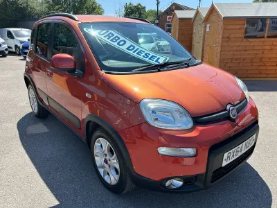 Used Fiat Panda Trekking 2014 Red Hatchback