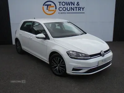 Used VW Golf VII SE 150 HP (110 kW) 2017 White Hatchback