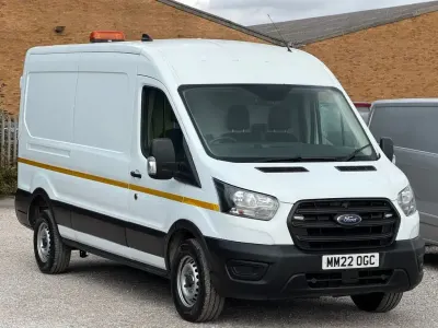 Used Ford Transit S 130 HP (95 kW) 2022 White Van