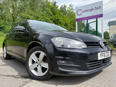 Used VW Golf VII Edition 110 HP (80 kW) 2016 Black Hatchback