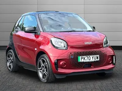 Used Smart ForTwo Electric Drive Premium 60 kW (82 HP) 2020 Carmine red Cabriolet