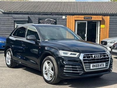 Begagnad Audi Q5 S-Line 190 HK (139 kW) 2019 Svart SUV