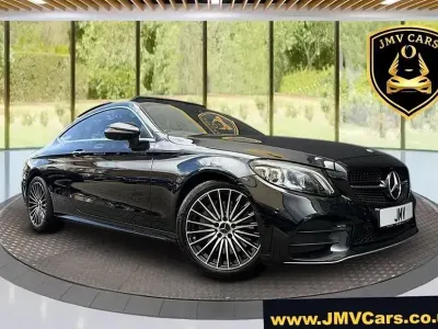 Used Mercedes C300 AMG Line Premium Plus 258 HP (189 kW) 2019 Black Coupe