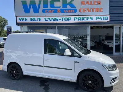 Used VW Caddy Highline 140 HP (102 kW) 2016 White MPV