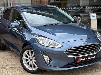 Blue Used 2018 Ford Fiesta Titanium X Hatchback | £6,795 (Fair price)