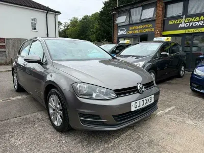 Used VW Golf VII SE 105 HP (77 kW) 2013 Grey Hatchback