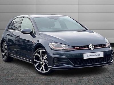 Used VW Golf VII GTI 245 HP (180 kW) 2019 Blue Hatchback