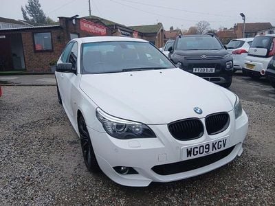 White Used 2009 BMW 520 M Sport Sedan | £5,995 (A bit pricey)