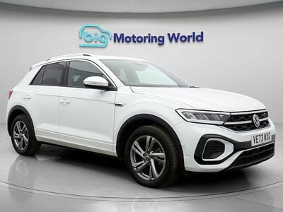 Used VW T-Roc R-line 150 HP (110 kW) 2024 White SUV