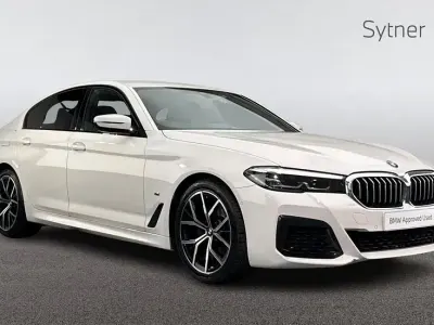 Used BMW 520 M Sport 187 HP (137 kW) 2021 White Sedan