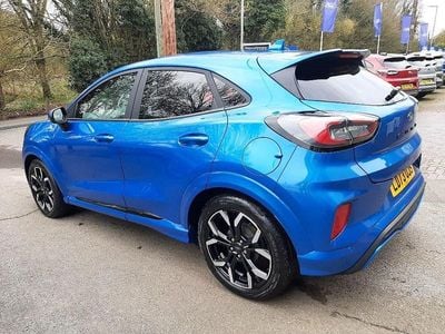 Used Ford Puma ST-Line X 125 HP (91 kW) 2023 Desert island blue SUV