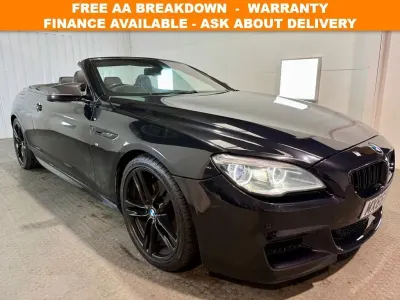 Used BMW 640 Cabriolet M Sport 313 HP (230 kW) 2015 Black Cabriolet