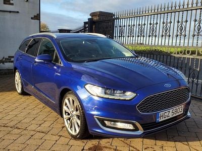 Used Ford Mondeo Vignale 180 HP (132 kW) 2017 Blue Estate