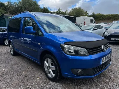 Used VW Caddy Maxi Life 102 HP (75 kW) 2012 Blue MPV